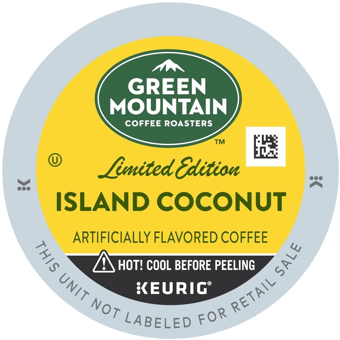 Green Mountain Coffee Fair Trade Island Coconut KCups 24ct