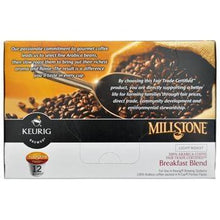 Load image into Gallery viewer, Millstone Breakfast Blend K-Cups 72ct Box