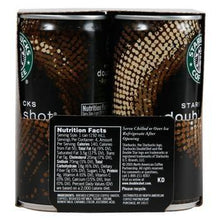Load image into Gallery viewer, Starbucks DoubleShot Espresso Drink 12 6.5oz Cans
