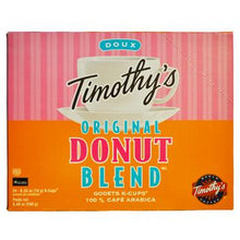 Load image into Gallery viewer, Timothy's Original Donut Shop Blend K-Cups 24ct | Expired