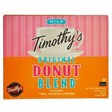 Load image into Gallery viewer, Timothy's Original Donut Shop Blend K-Cups 24ct | Expired