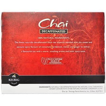 Load image into Gallery viewer, Twinings Chai Decaf Tea K-Cups 24ct