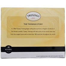 Load image into Gallery viewer, Twinings Earl Grey Decaf Tea K-Cups 96ct