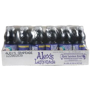 Alex's Grapeade 24 20oz Bottles