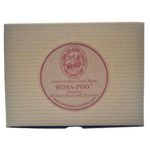 Aloha Island Coffee 100% Pure Estate Hazelnut Kona Coffee Pods - 24ct Box