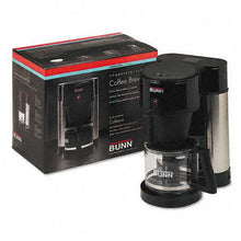 Load image into Gallery viewer, Bunn HBXB Stainless Steel and Black 10-Cup Professional Home Coffee Brewer
