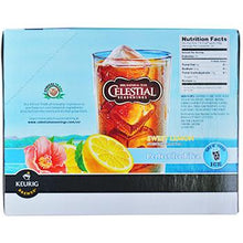 Load image into Gallery viewer, Celestial Seasonings Perfect Iced Tea Sweet Lemon Black Tea K-Cups 24ct
