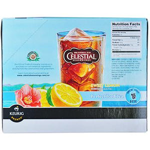 Celestial Seasonings Perfect Iced Tea Sweet Lemon Black Tea K-Cups 24ct
