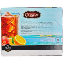 Load image into Gallery viewer, Celestial Seasonings Perfect Iced Tea Sweet Lemon Black Tea K-Cups 24ct
