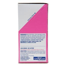 Load image into Gallery viewer, Crystal Light on The Go Raspberry Ice Drink Mix 30 Packets
