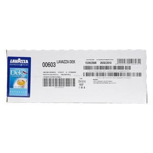 Decafeinato Caffe Lavazza Espresso Cartridges 50ct