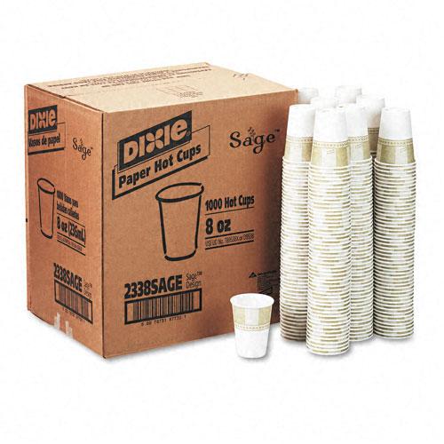 Dixie 8oz Hot Drink Poly Foam Lined Paper Cups 1000ct – coffeeforlessos.com